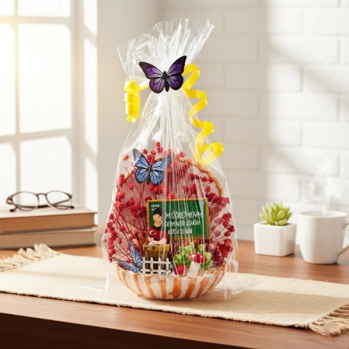 VipMarketim Mini Midye Teraryum - Öğretmenler Günü Hediyesi