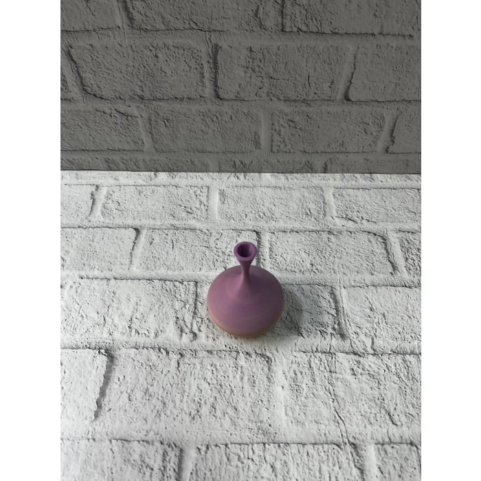 VipMarketim Mini Rainbow Dekoratif Vazo 8 cm Renk Geçişli Modern Tasarım