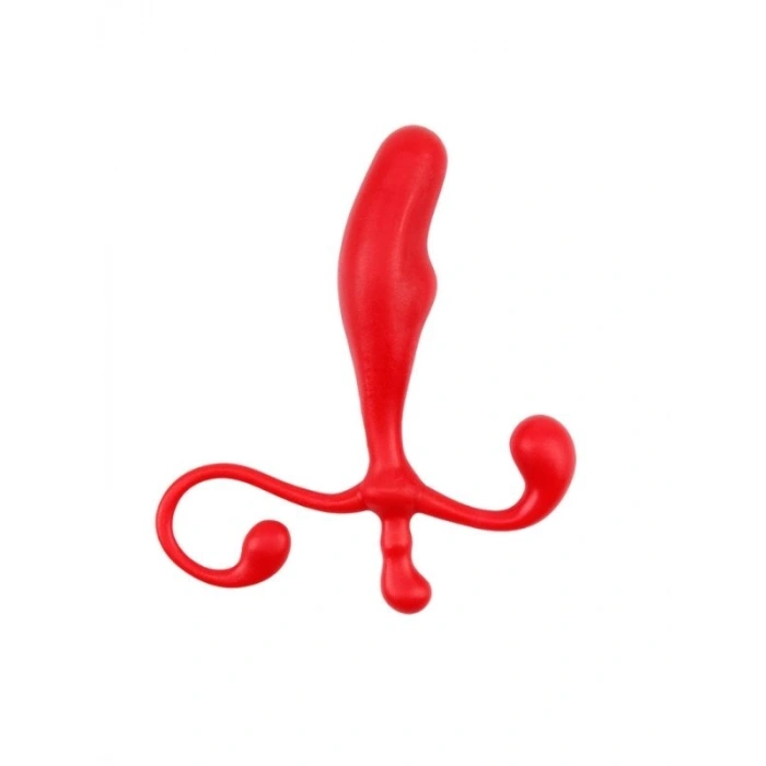 VipMarketim Mini Vibratör Penis Halkası Anal Tıkaç Kırmızı Fantezi Seti