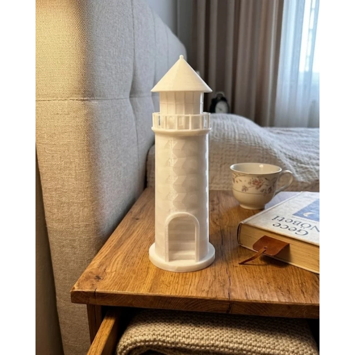 VipMarketim Modern Tasarımlı 3D Deniz Feneri Ev Dekorasyon Ürünü