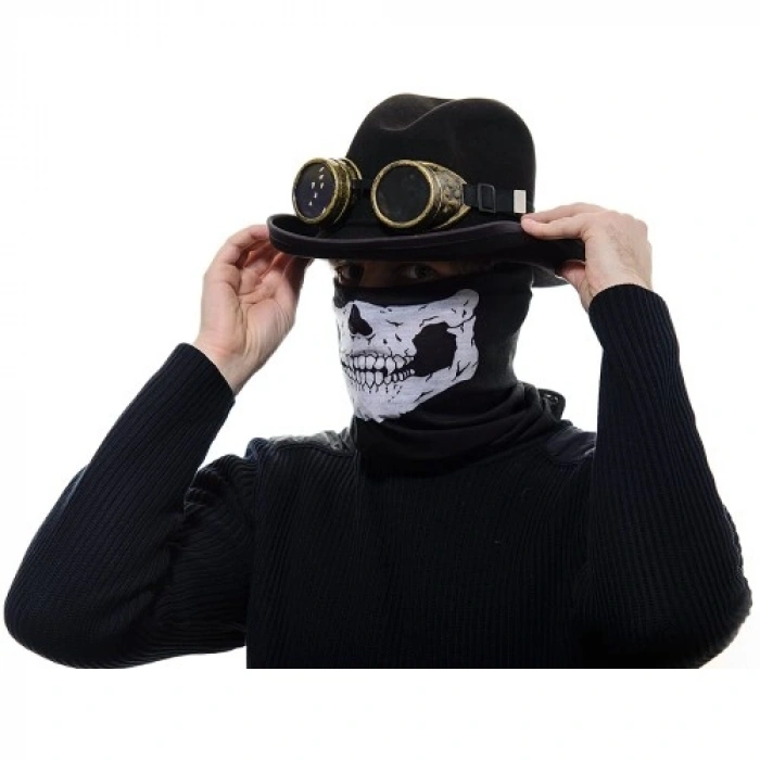 VipMarketim Motorcu Boyunluk Baf Buff Bandana 25x48 cm Model 7