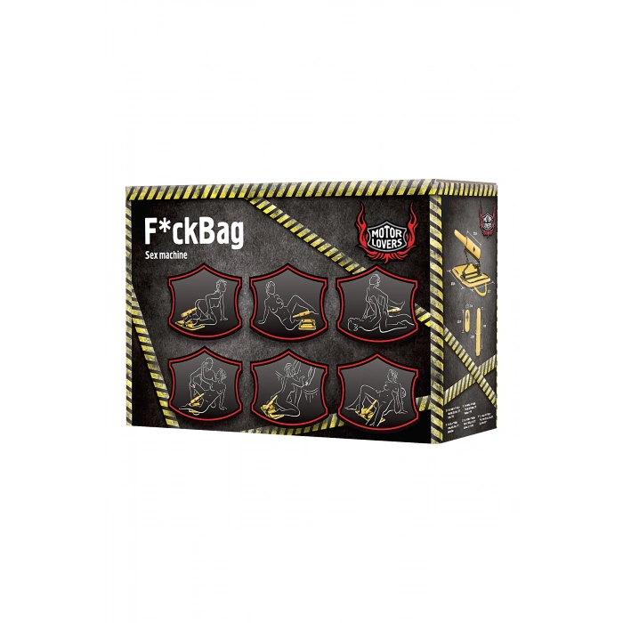 VipMarketim Motorlovers F*ckbag Seks Makinesi, Abs, Sarı, 36 Cm