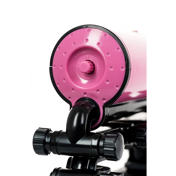 VipMarketim MotorLovers Pink-Punk Seks Makinesi, ABS, Pembe, 36 cm