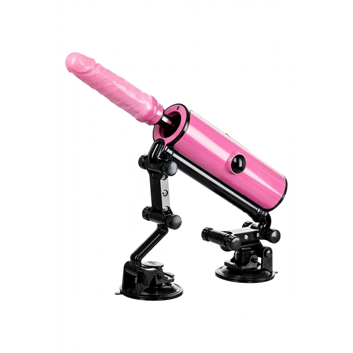 VipMarketim MotorLovers Pink-Punk Seks Makinesi, ABS, Pembe, 36 cm