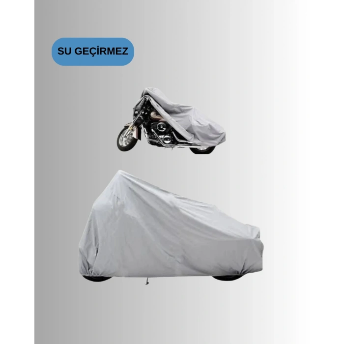 VipMarketim Motosiklet Brandası Dört Mevsim Su ve Toz Geçirmez Koruma