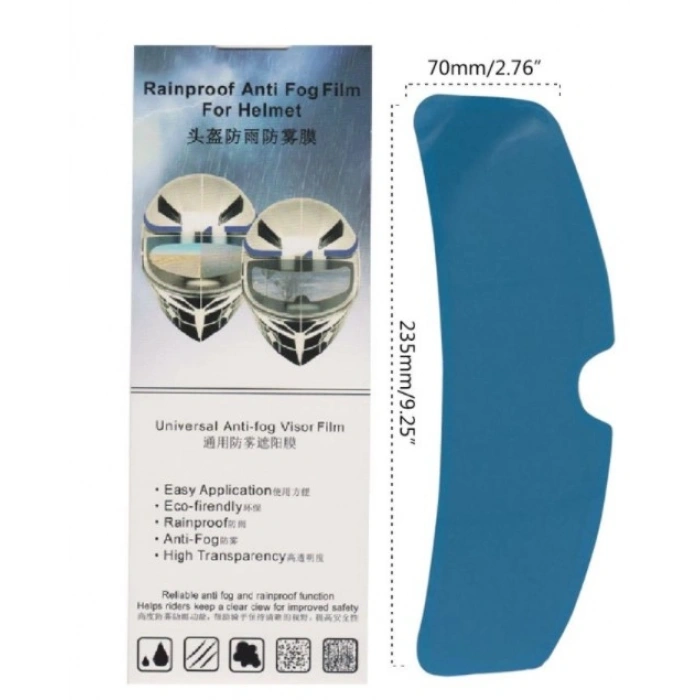 VipMarketim MOTOSIKLET  KASKI İÇIN YAĞMUR KAYDIRICI