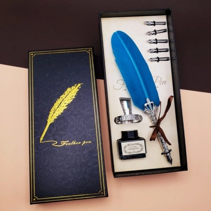 VipMarketim Mürekkepli Divit Hokka Kalem Seti