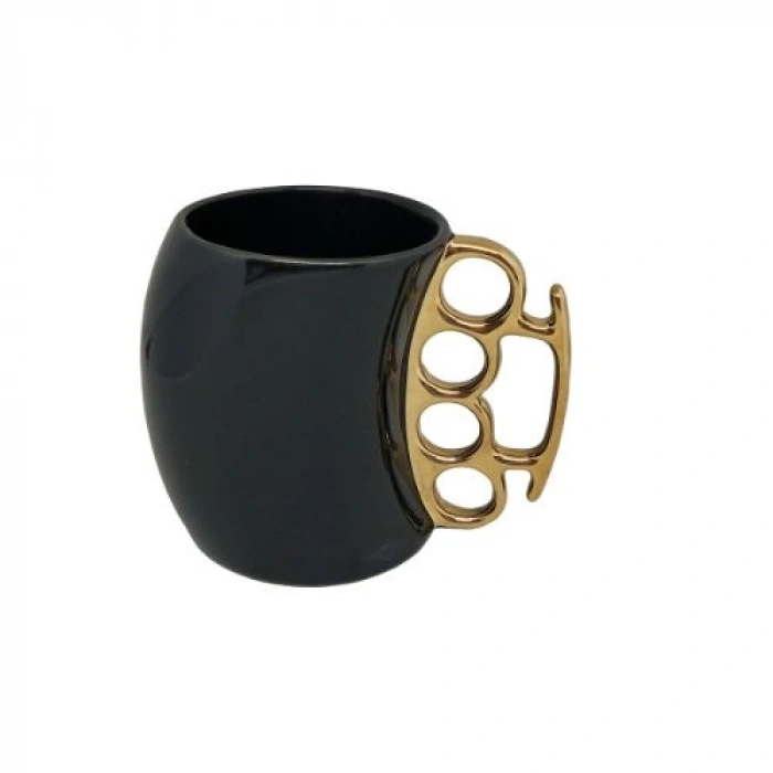 VipMarketim Muşta Tasarımlı Seramik Kupa