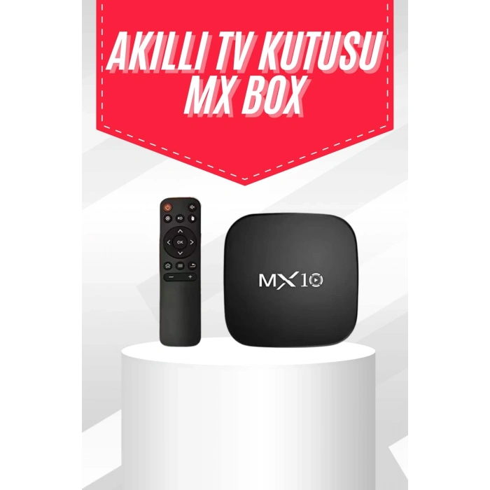 VipMarketim Mx Box Android Tv Media Sound 4K Ultra HD Görüntü Kaliteli