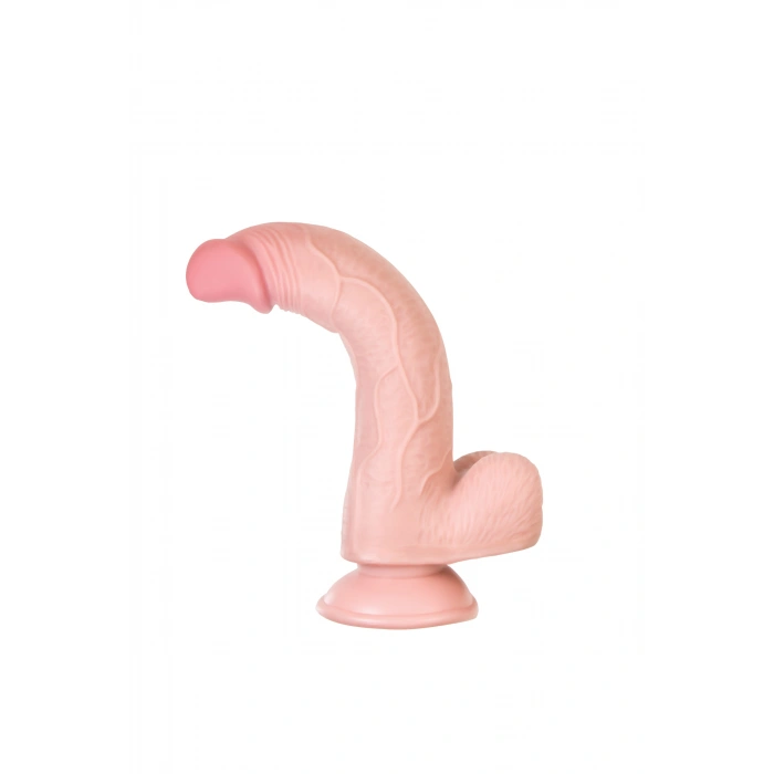VipMarketim My Babe My Dear Gerçekçi Yapay Penis, Tpe, Çıplak, 22,5 Cm
