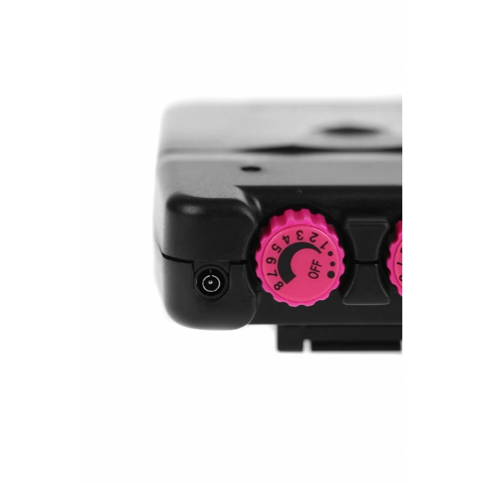 VipMarketim Mystim Cluster Buster Darbe Kaynağı, uzaktan kumanda, digital, 12 program, siyah