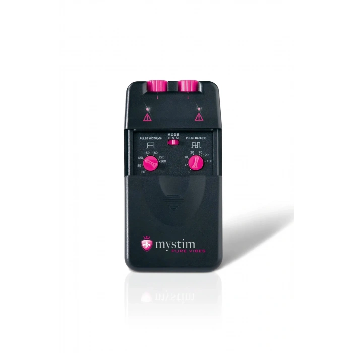 VipMarketim Mystim Cluster Buster Darbe Kaynağı, Uzaktan Kumanda, Digital, 12 Program, Siyah