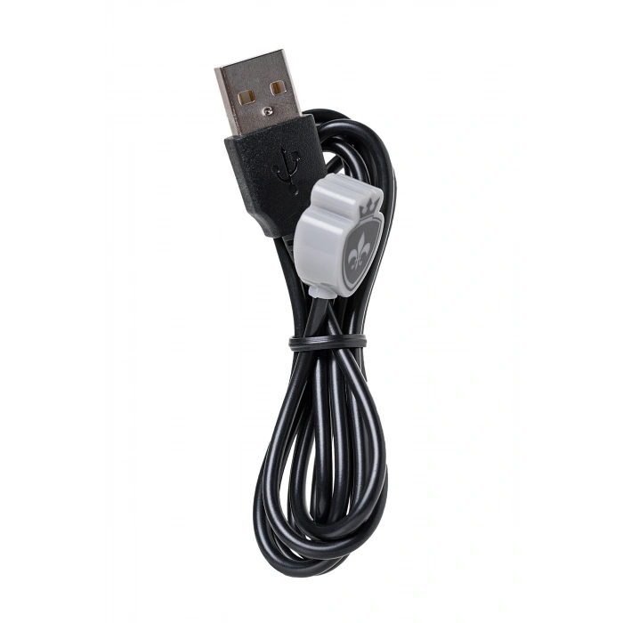 VipMarketim Mystim Electric Eric Elektro Stimülasyonlu Vibratör, siyah, 27 cm, Silikon