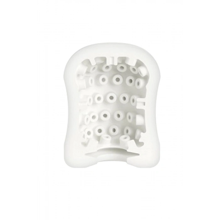 VipMarketim Mystim Mastürbatör Dotty Dora Masturbatör, Tpe, Beyaz, 4,5 Cm