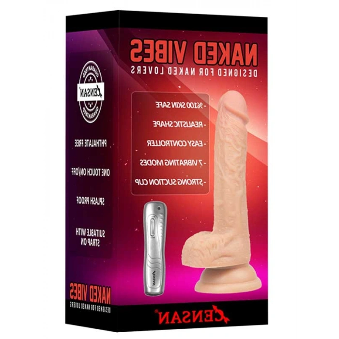 VipMarketim Naked Vibes 21cm Gerçekçi Dildo Vibratör