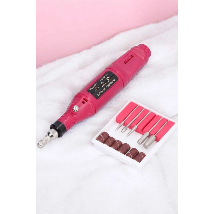 VipMarketim Nasır Temizleyici Manikür Pedikür Seti Elektrikli USB Girişli