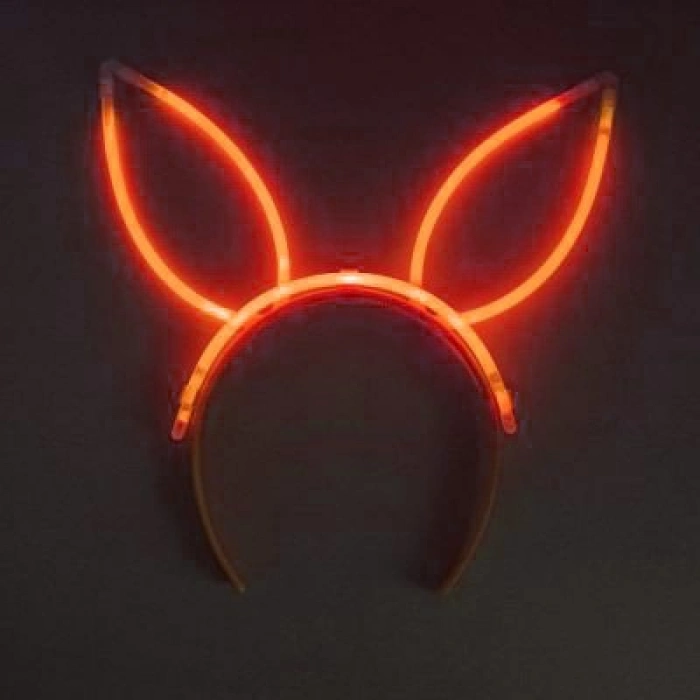 VipMarketim Karanlıkta Yanan Glow Neon Fosforlu Taç - 6 Adet