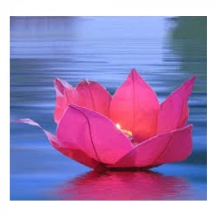 VipMarketim Nilüfer Çiçeği Su Feneri