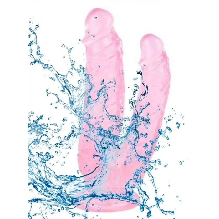 VipMarketim Noctis 19cm Pembe Çiftli Dildo No:76