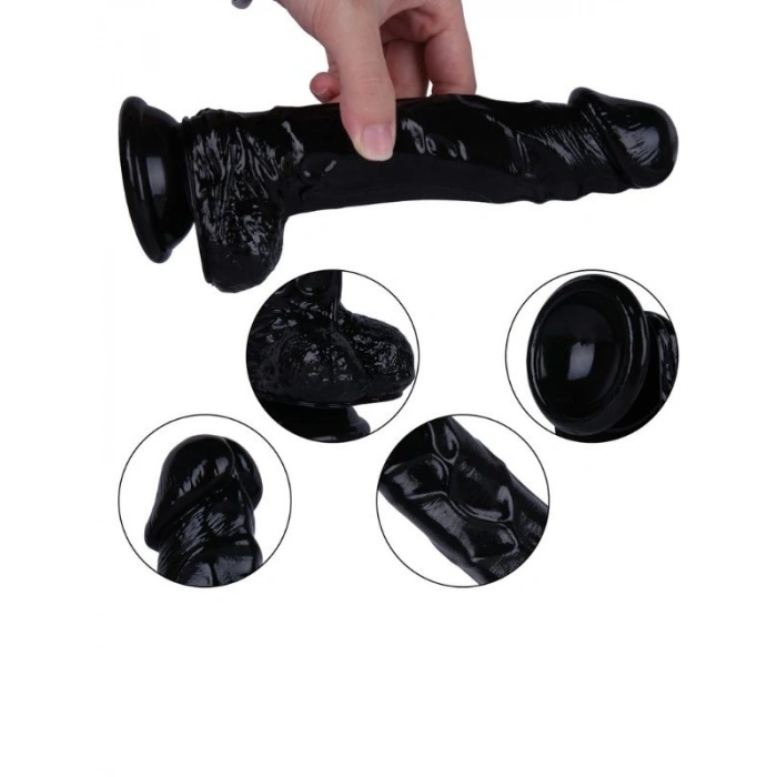 VipMarketim Noctis 21cm Siyah Dildo No:64
