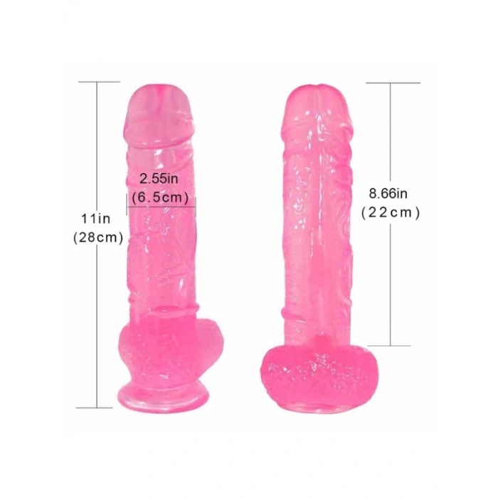 VipMarketim Noctis 28cm Pembe Realistik Dildo No:151