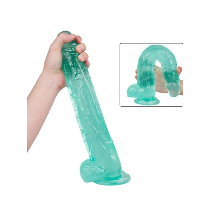 VipMarketim Noctis 30cm Yeşil Dildo No:26