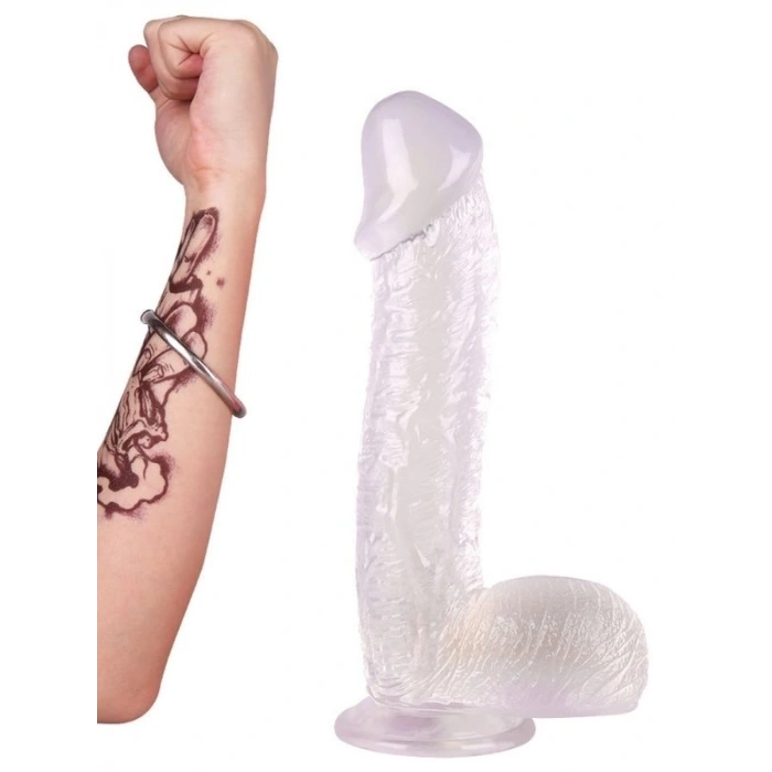 VipMarketim Noctis 34cm Beyaz Dildo No:72
