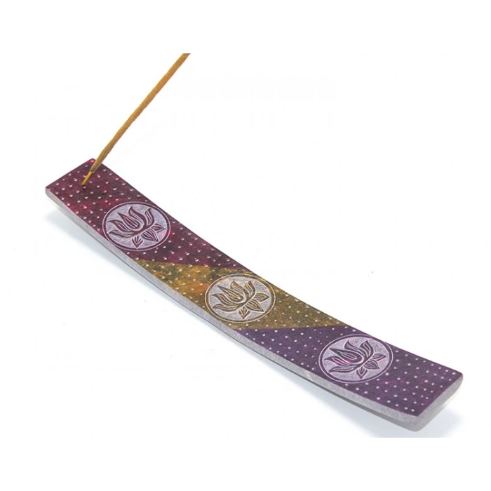 VipMarketim Obsidian Taşı Kayık Tütsülük Model 6