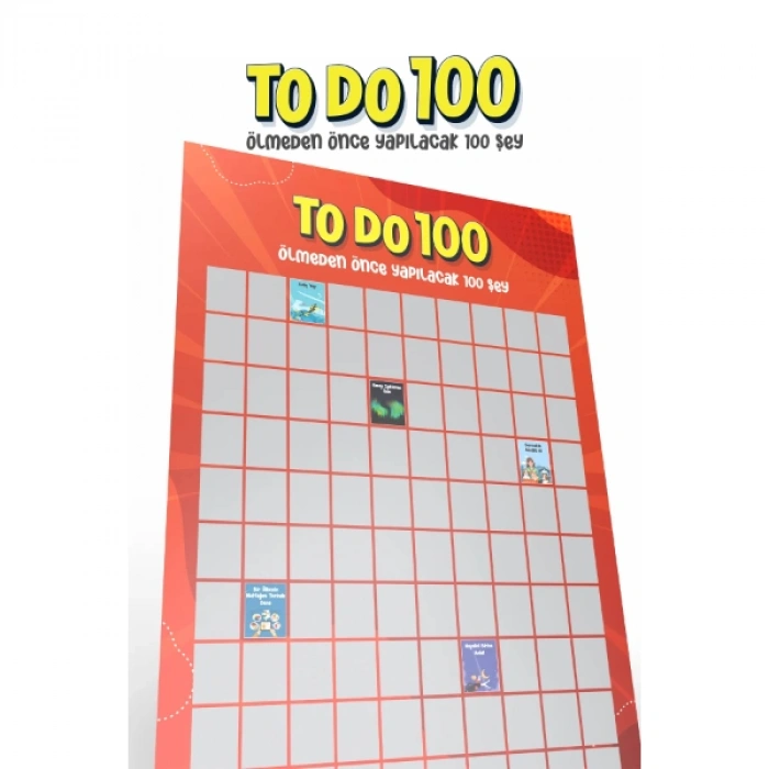 VipMarketim Ölmeden Önce Yapılacak 100 Şey - Kazı Kazan Posteri