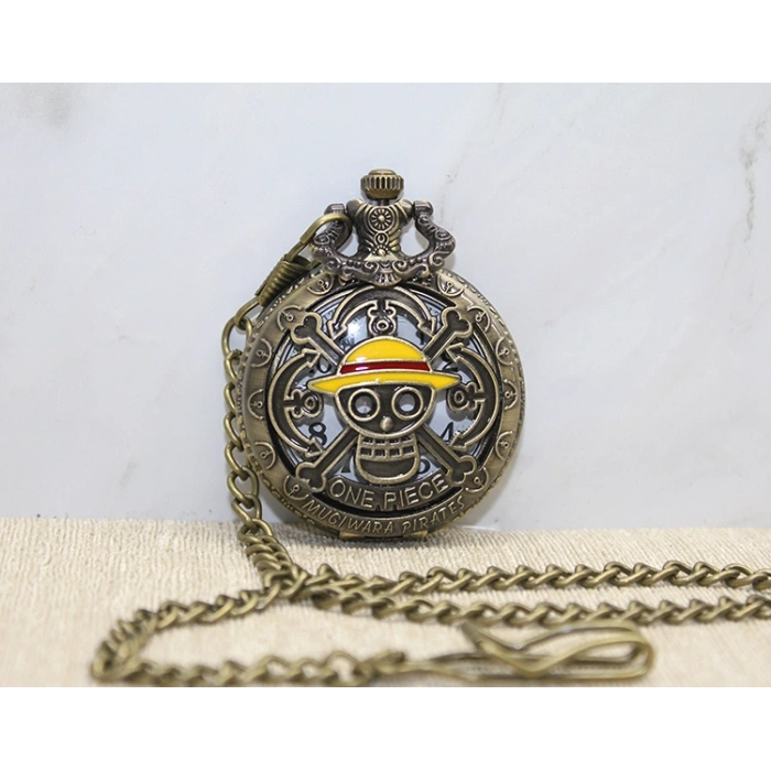 VipMarketim One Piece Tasarımlı Köstekli Saat