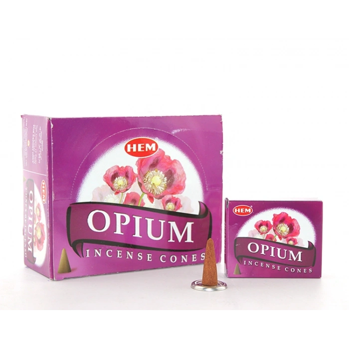 VipMarketim Opium Aromalı Konik Tütsü