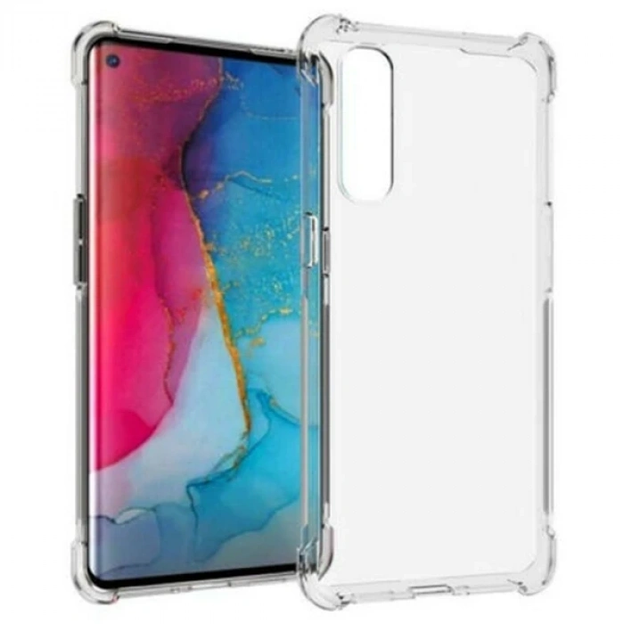 VipMarketim Oppo Reno 3 Pro Anti-Drop Darbe Emici Silikon kılıf Shockproof kılıf-(5775)