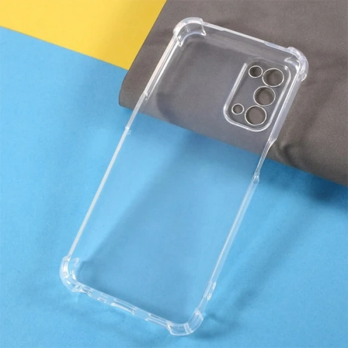 VipMarketim OPPO Reno F19-A74 Kamera Korumalı Shockproof Silikon Kılıf-(5775)