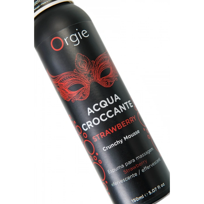 VipMarketim ORGIE Acqua Croccante Efervesan Nemlendiricil Şehvetli Masaj Köpüğü, 150 ml