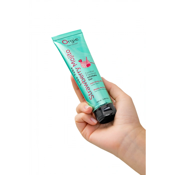 VipMarketim Orgie Lube Tube Cocktail Strawberry Mojito – Çilek Mojito Aromalı Kayganlaştırıcı Jel Ml (Kod:100)