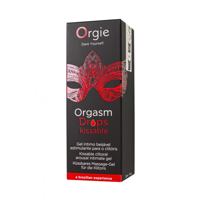 VipMarketim ORGIE Orgasm Drops Kissable Intimate Clit Jel, 30 ml