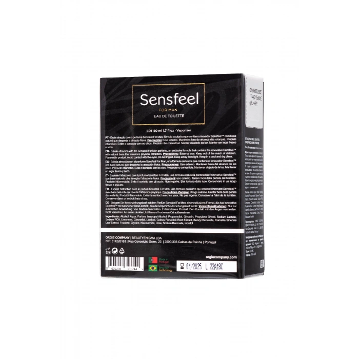VipMarketim ORGIE SENSFEEL For Man Feromonlu Parfüm, erkekler için, 50 ml