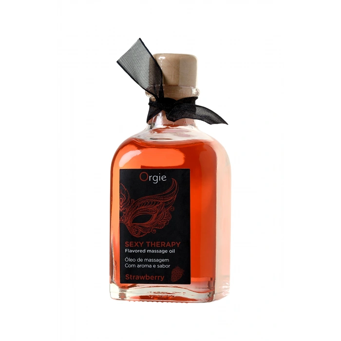 VipMarketim Orgie Sexy Therapy Strawberry – Çilek Aromalı Güçlendirici Ve Uyarıcı Masaj Yağı Ml (Kod:100)