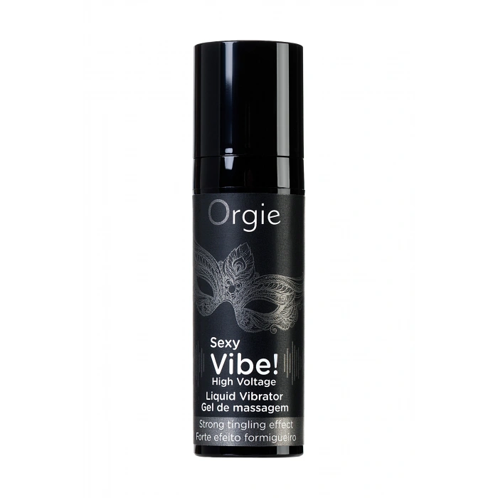 VipMarketim ORGİE Sexy Vibe High Voltag Titreşim Etkili Masaj Jeli, 15 ml