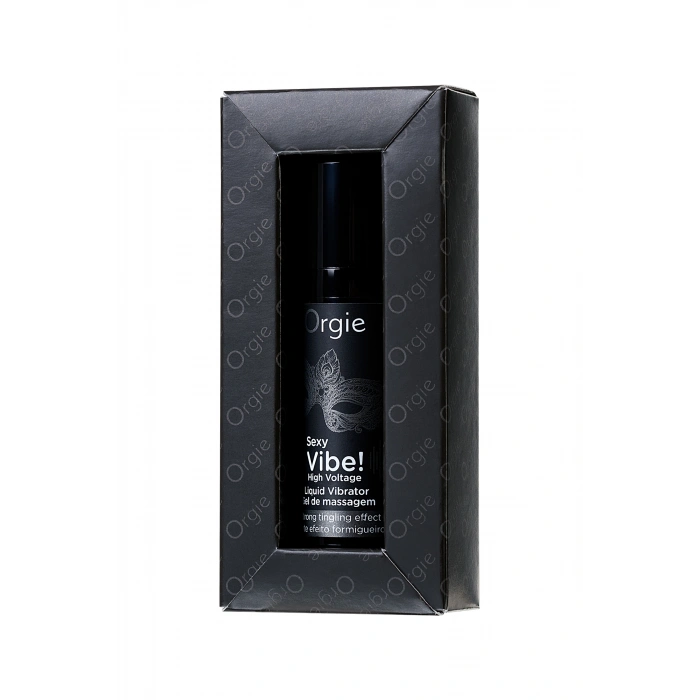 VipMarketim ORGİE Sexy Vibe High Voltag Titreşim Etkili Masaj Jeli, 15 ml