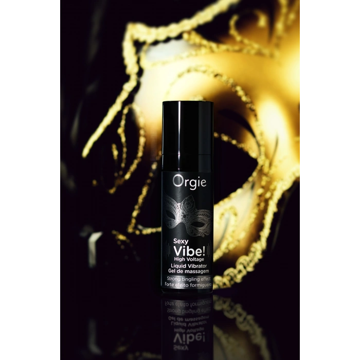 VipMarketim ORGİE Sexy Vibe High Voltag Titreşim Etkili Masaj Jeli, 15 ml