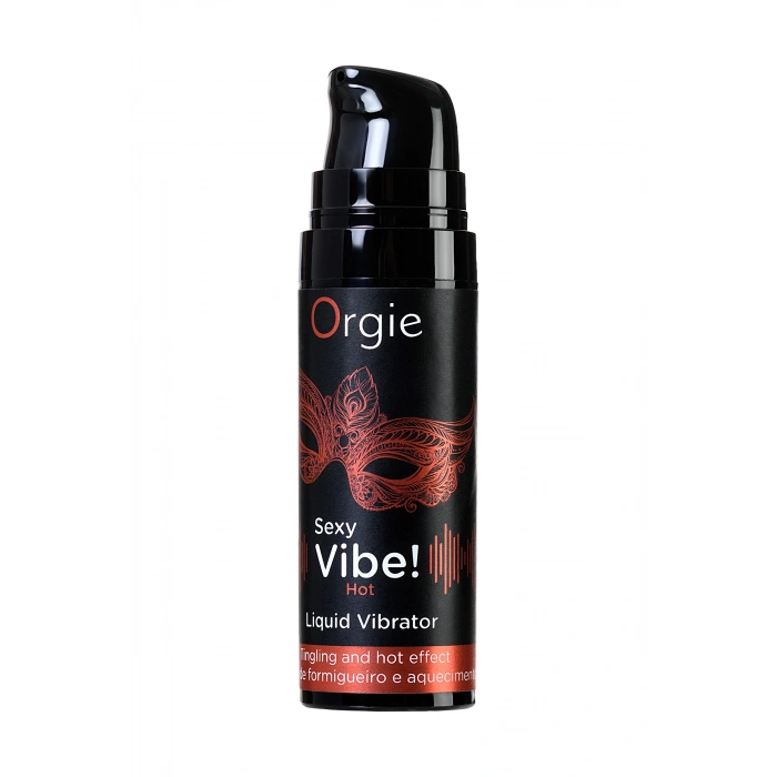 VipMarketim ORGİE Sexy Vibe Hot Isınma ve Titreşim etkisi olan Masaj Jeli, 15 ml
