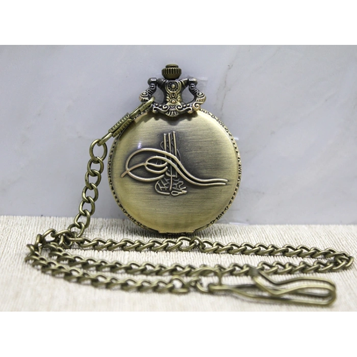 VipMarketim Osmanlı Tuğralı Köstekli Saat