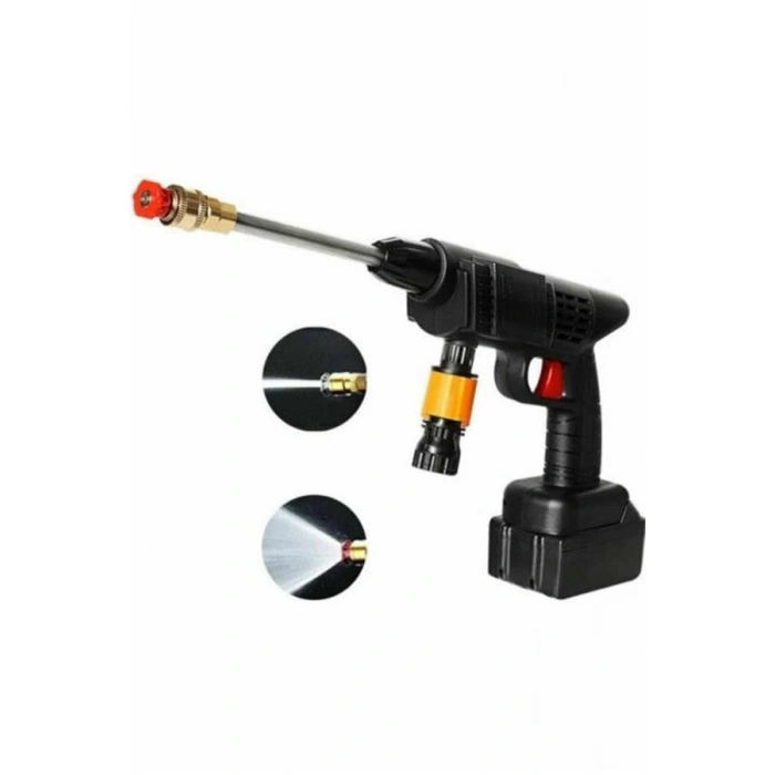 VipMarketim Oto Araba Yıkama Şarjlı Ve Yüksek Basınçlı Oto Yıkama Ve Sulama Tabancası