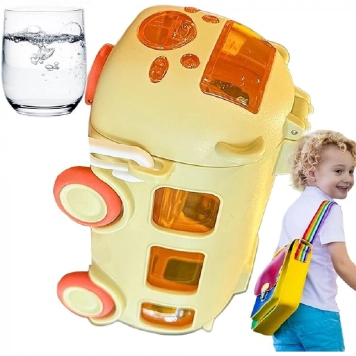 VipMarketim Otobüs Şeklinde Su Matarası