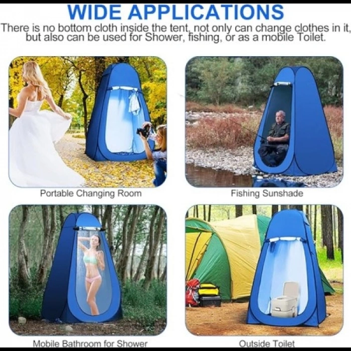 VipMarketim Otomatik Kamp Giyim, Duş ve Tuvalet Çadırı