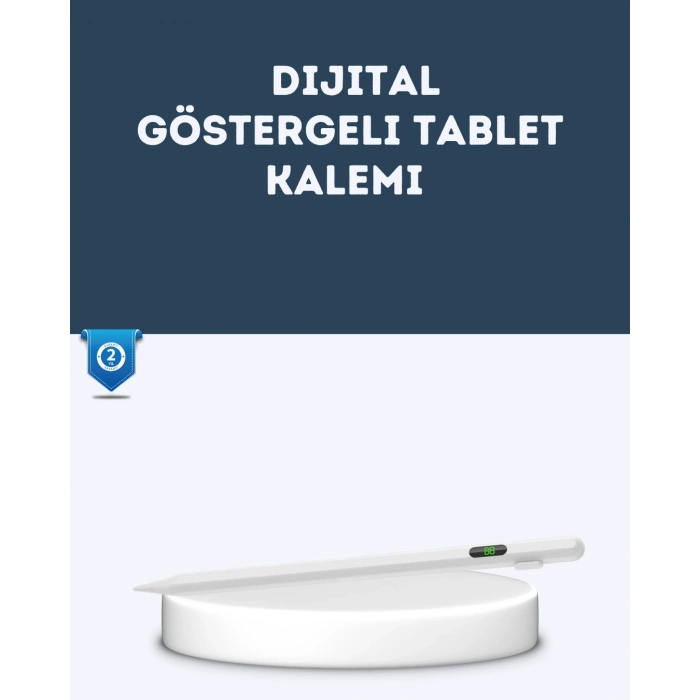 VipMarketim Otomatik Kapanma Özellikli iPad Dokunmatik Kalemi 35 Dakika Hızlı Şarj