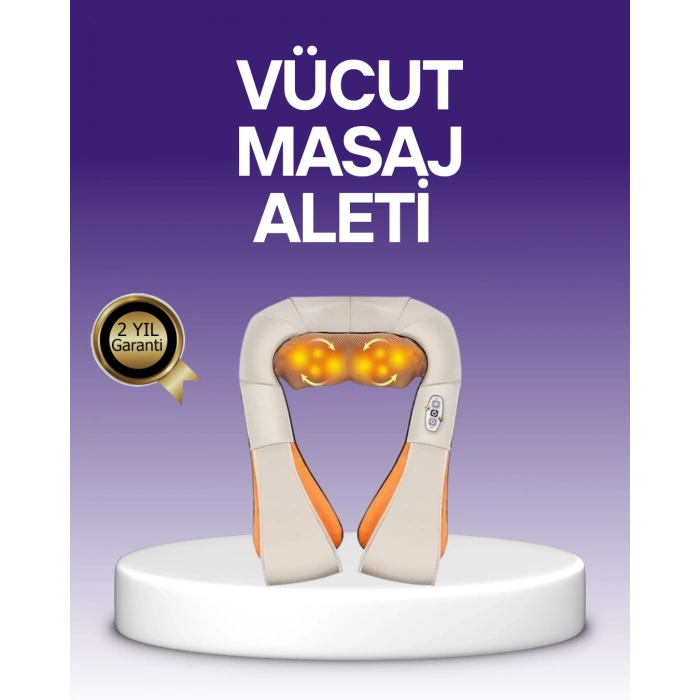 VipMarketim Ovmalı Boyun ve Sırt Masaj Cihazı