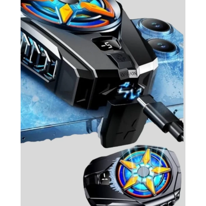 VipMarketim Oyun Telefonu Soğutucu Fan – Sessiz ve Kompakt Mobil Soğutma Cihazı