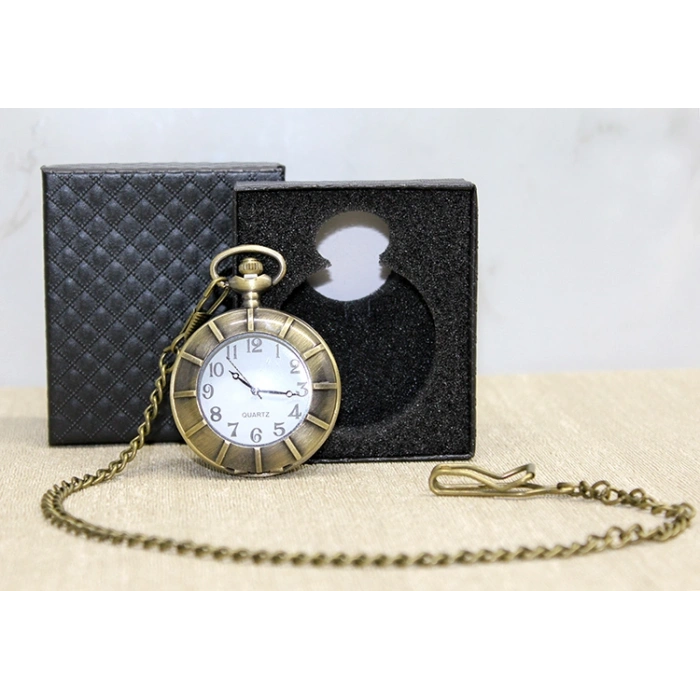 VipMarketim Özel Kutulu Antik Köstekli Saat Model 6